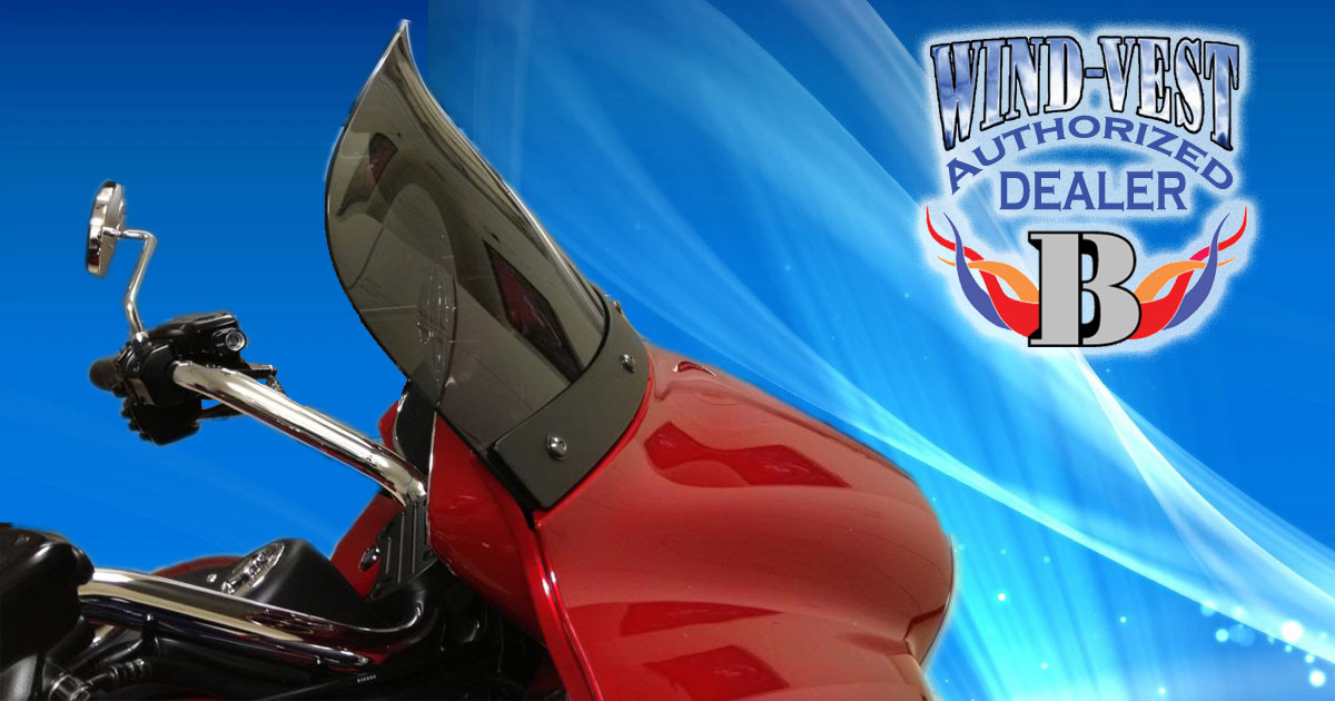 1998 to 2013 Harley Road Glide Wind Vest