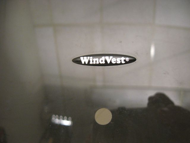 wind vest nameplate